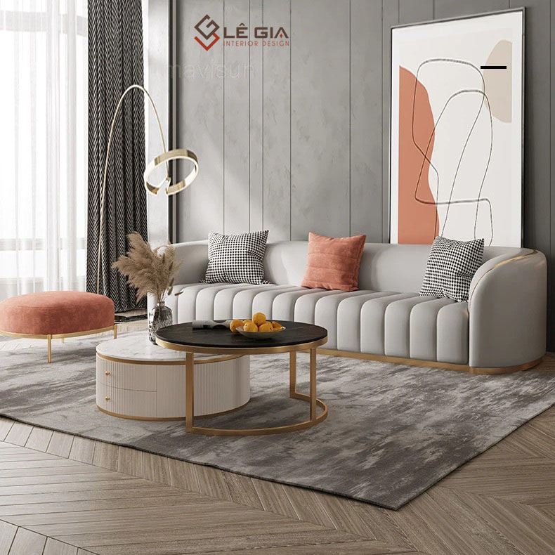 mẫu sofa nỉ, sofa da cao cấp, sofa hiện đại, bộ bàn ghế phòng khách chất liệu da cao cấp lg-sf281-4 (5)